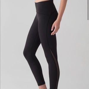 Lululemon train times 7/8 leggings black 4